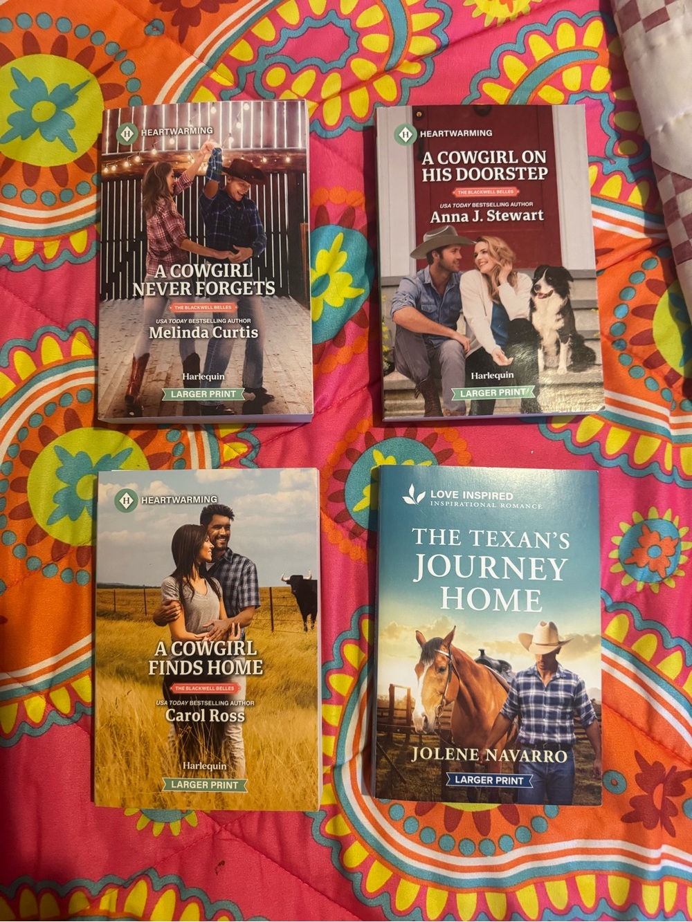 Large print romance books